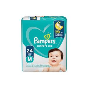 PAMPERS CONFORT SEC T-M X24