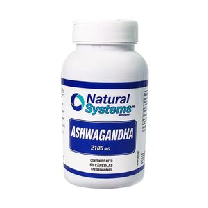 NATURAL SYSTEMS ASHWAGANDHA 2100MG X 60 CAPSULAS
