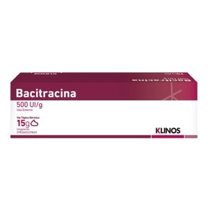KLINOS BACITRACINA   15 GR UNGÜENTO