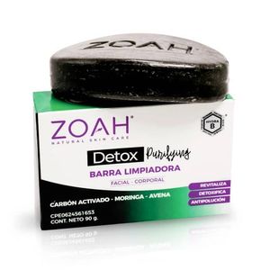 ZOAH BARRA LIMPIAD DETOX PURIFYING 90 GR
