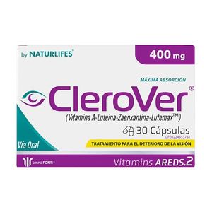 NATURLIFES CLEROVER 500 MG X 30 CAPSULAS