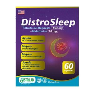 DISTRILAB DISTROSLEEP X 60 CAPSULAS