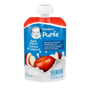 GERBER YOGURT PUREE DE MANZANA 92 ML