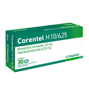 MEGALABS CORENTEL H  106.25 MG X30 COMPRIMIDOS